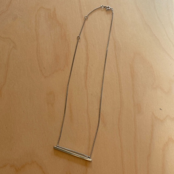 Flat Bar Necklace - Picture 1 of 4